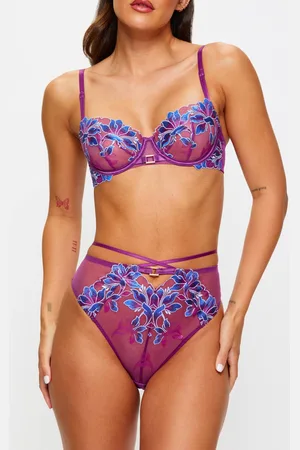 Ann Summers Womens Nocturnal Bloom High Waist Brazilian - - 8