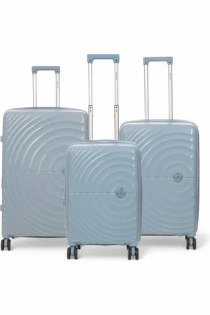Infinity Expandable Sky Hard Shell 8 Wheels Luggage Cabin Suitcase Set - - One Size