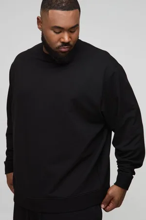 Boohoo Plus 260GSM Loopback Oversized Fit Basic Sweat - - 3XL