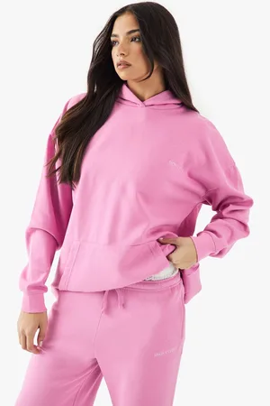 Boohoo Womens DSGN Studio Embroidered Oversized Hoodie - - S