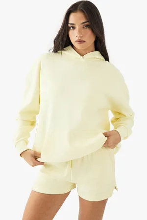 Boohoo Womens DSGN Studio Embroidered Oversized Hoodie - - S