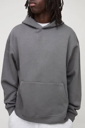 Boohoo 330GSM Basic Oversized Over The Head Hoodie - - M