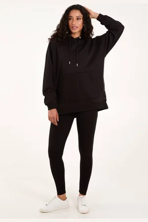 Blue Vanilla Womens Side Popper Hoodie & Legging Set - - S