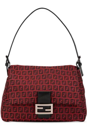 Fendi Preloved Baguette FF Zucca Canvas Shoulder Bag Women - - One Size