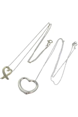Tiffany & Co. Preloved Return to Tiffany Heart Pendant Women - Silver Necklaces - - One Size
