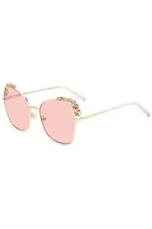 Carolina Herrera CH8001 Cat Eye Sunglasses Pink Lenses Women - Multicolor - One Size
