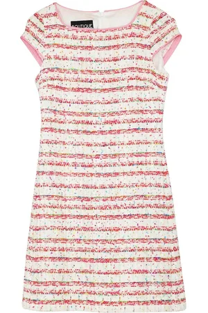 Moschino Preloved Multicolor Tweed Mini Dress Women - - 34
