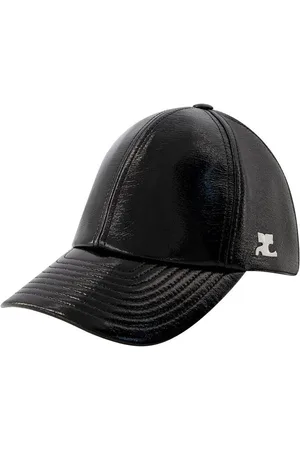 Courrèges Leather Baseball Cap Women - Hats - S