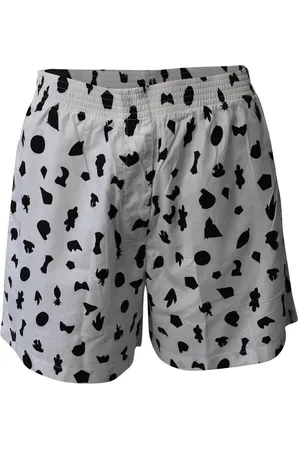Maison Margiela Preloved Abstract Print Boxer Shorts Women - Multicolor Print - 6