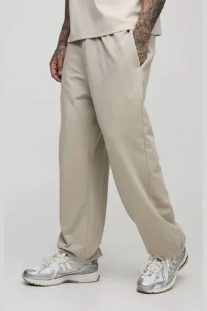 Boohoo Tall 260GSM Loopback Oversized Fit Basic Joggers - - M