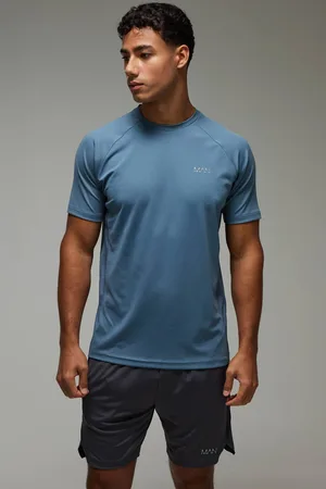 Boohoo Man Active Performance T Shirt & Short Set - - XL