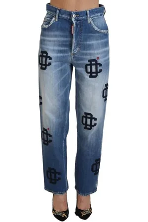 Dsquared2 Preloved Icon Jeans Patch Detail Women - trousers - 6