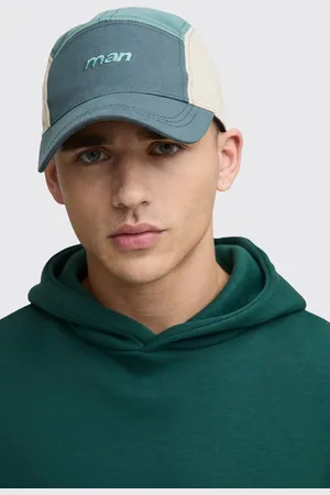 Boohoo MAN Lightweight Nylon Panel Cap - - One Size