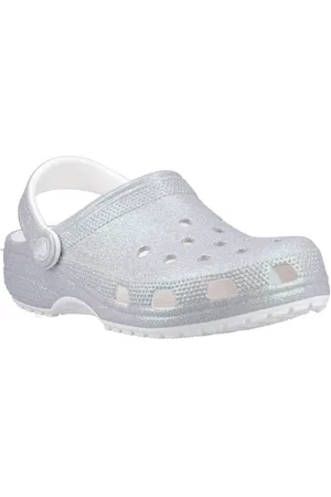 Crocs Womens Classic Glitter Clog - - 5