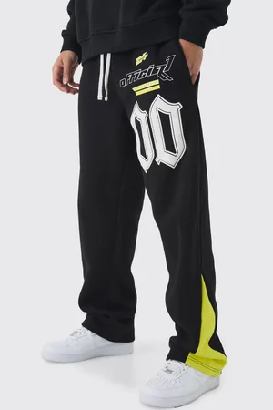 Boohoo Relaxed Fit Moto Gusset Jogger - - M