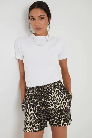 Threadbare Womens 2 Pack Printed Pull On Jersey Shorts - - 12