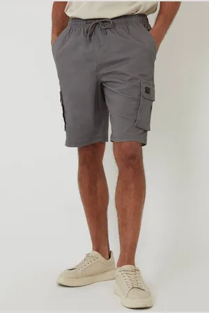 Threadbare Cotton Jogger Style Cargo Shorts With Stretch - - XXL