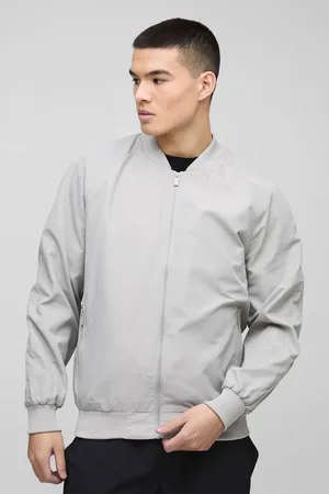 Boohoo Regular Fit Lightweight Nylon Raglan Bomber Jacket - - XS