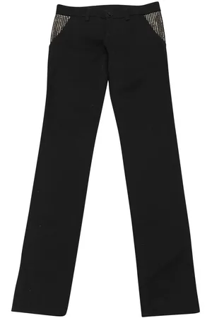 Gucci Preloved Embellished Pocket Straight Leg trousers Women - Skinny - 4