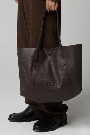 Barneys Originals Womens Real Cow Leather Tote Bag - One Size
