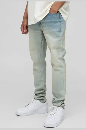 Boohoo Skinny Stretch Stonewashed Jeans - - 32R