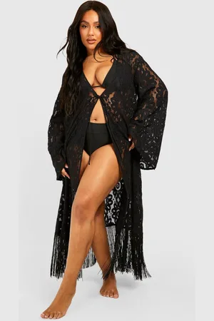 Boohoo Womens Plus Crochet Beach Dress - - 24
