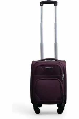 Infinity Soft Shell Lightweight Nylon 4 Wheel Underseat Cabin Case Holiday Suitcase - - XS