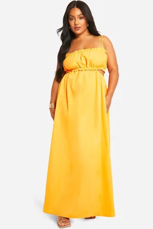 Boohoo Womens Plus Double Strap Maxi Dress - - 26