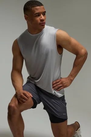 Boohoo Man Active Regular Lightweight Essentials Gym vest - - 2XL