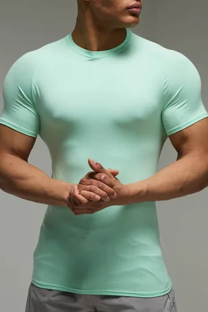 Boohoo Man Active Lightweight Essentials Gym Muscle Fit Raglan T-shirt - - XL