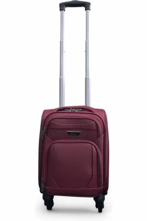 Infinity Soft Shell Lightweight Nylon 4 Wheel Underseat Cabin Case Holiday Suitcase - - XS