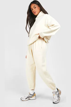 Boohoo Womens Overdyed Oversized Hooded Tracksuit - - M