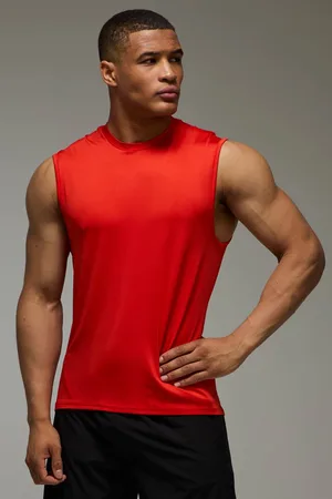 Boohoo Man Active Regular Lightweight Essentials Gym vest - - M