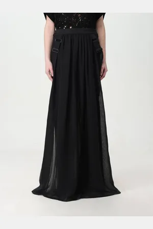 Max Mara Pleated Maxi Skirt with Pockets Women - Kaki - - 46