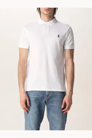 Ralph Lauren Custom Slim Fit Polo Shirt Mesh Short Sleeves Men - - 38
