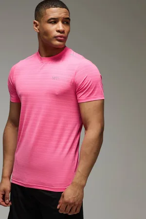 Boohoo Man Active Engineered Performance Regular Fit T-shirt - - XL