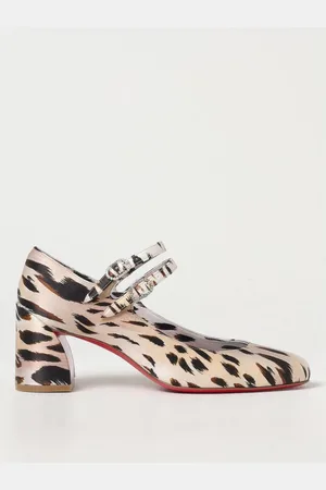 Christian Louboutin So Kate Printed Satin Mary Jane Pumps Women - Pumps - 6