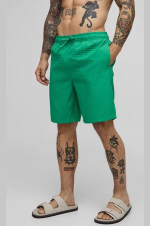 Boohoo Long Length Ripstop Swim Short - - M