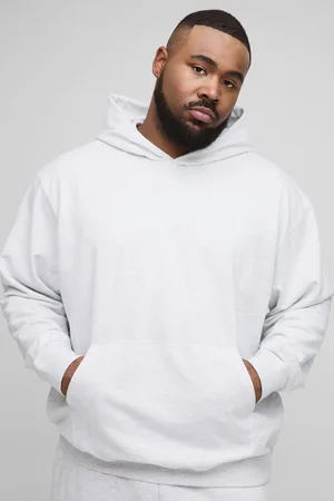 Boohoo Plus 260GSM Loopback Oversized Fit Basic Hoodie - - 4XL