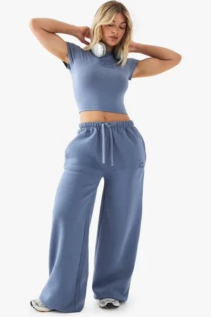 Boohoo Womens DSGN Studio Contrast Script Straight Leg Jogger - - XS