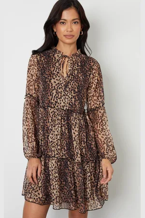 Threadbare Womens Tiered Chiffon Mini Dress - - 16