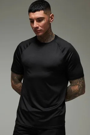 Boohoo Tall Man Active Lightweight Essentials Gym Regular Fit Raglan T-shirt - - XS