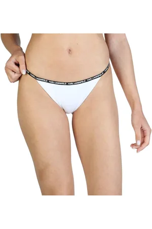 Karl Lagerfeld Preloved Logo Band Bikini Bottom Women Swimwear - 6