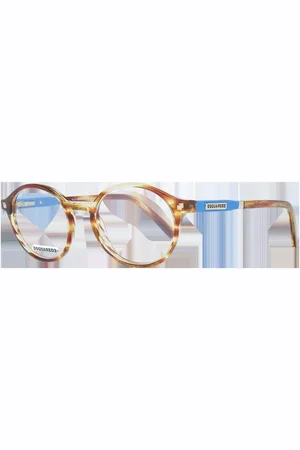 Dsquared2 Preloved Round Eyeglasses Tortoise Blue DQ5020 Unisex Frames - One Size