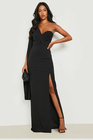 Boohoo Womens Tall Cape Detail Maxi Dress - - 8