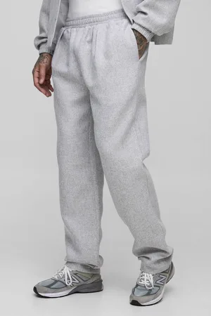 Boohoo Tall Straight Leg Boucle Elasticated Waist Trousers - - L