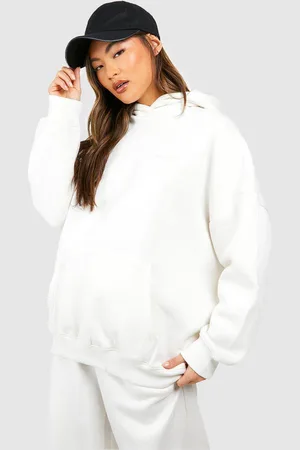 Boohoo Womens Oversized Over The Head Hoodie - - XS