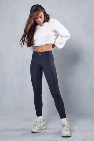 MissPap Womens High Waisted Super Soft Active Leggings - - L