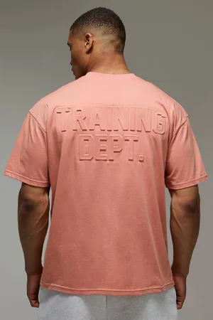 Boohoo Man Active Training Dept Oversized Embossed T-shirt - - M