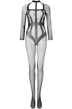 Ann Summers Womens Jupiter Crotchless Bodystocking - - L/XL
